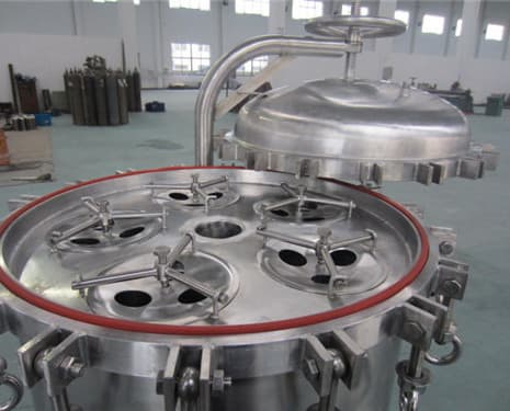 Stainless steel bag filter for water filteration